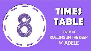 8 Times Table Song (Cover of Rolling In The Deep by Adele) - YouTube