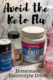 avoid keto flu with this homemade