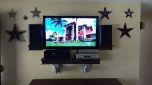 Cable Box Stereo Wall Mounted Tv