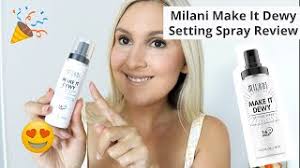 milani make it dewy setting spray does
