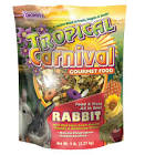 10lb Tropical Carnival Gourmet Rabbit Food Browns