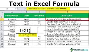 Text In Excel Formula How To Add Text