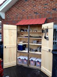 If you'd like to make a project like this one, there's a tools list, materials list, building directions, photos, and even a video to help you out. Diy Outdoor Storage Cabinet Plans Novocom Top