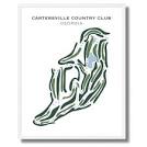Cartersville Country Club GA Golf Course Map Home Decor - Etsy