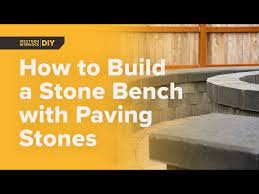 How To Build Stone Seating Benches On A