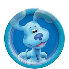 Josh, blue's excited new caregiver and friend, looks for the paw prints and works to figure out blue's message. Blue S Clues You Blue Paper Dessert Plates 7in 8ct Party City
