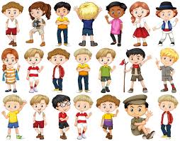 cartoon kids character images free