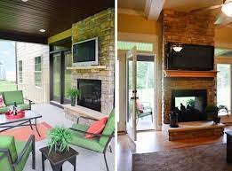 Stunning Double Sided Fireplace For