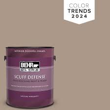 1 Gal N230 4 Chic Taupe Extra Durable Eggs Enamel Interior Paint Primer