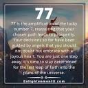 Discover the Meaning of 77 Angel Number