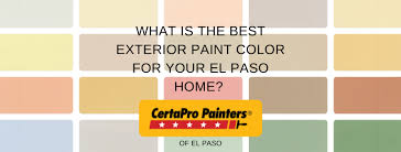 Exterior Paint Colors 2023 El Paso