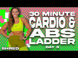 30 minute cardio and abs ladder workout