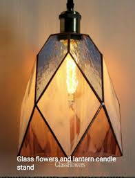 Hanging Stained Glass Lamp Shade Lamps
