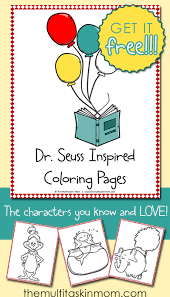 Letter worksheets kindergarten dr seuss coloring pages kids learning activities kindergarten letters rhyming worksheet dr seuss classroom preschool colors march lesson plans coloring pages. Free Dr Seuss Inspired Color Pages The Multi Taskin Mom