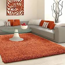 rust bh collection gy fur carpet