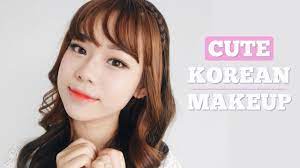 cute korean makeup tutorial eng sub