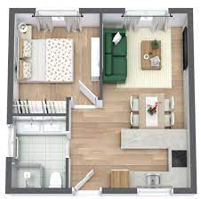 Simple House Design 1 Room gambar png