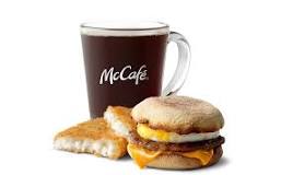 How many calories are in a sausage egg McMuffin meal?