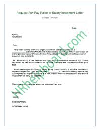 salary increment letter