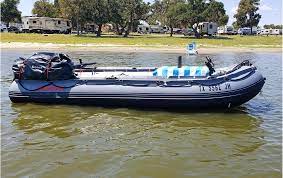 12 saturn inflatable fishing boat fb365