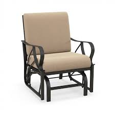 Patio Glider Rocking Chair With Thick