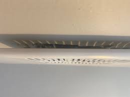 fix a sagging bathroom vent cover