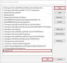 path environment variable in windows