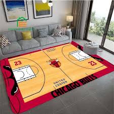 non slip basketball court rug for