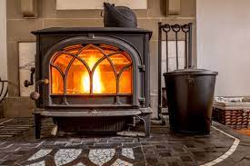 Franklin Wood Stove Antique Fireplace