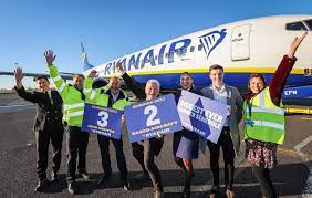 ryanair boost for bournemouth airport