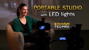 Dedolight Portable Studio Led Lighting Kits Youtube