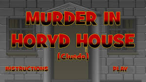 Murder In Horyd House Cluedo Powerpoint Game Free To Download