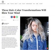 these hair color transformations will