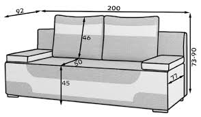 casa padrino luxury sofa bed black