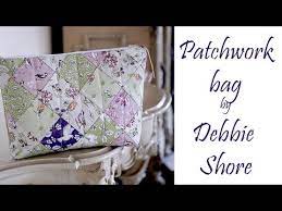 how to sew a patchwork cosmetic bag by