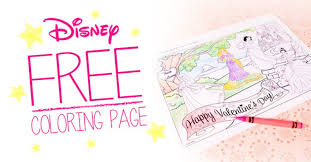 Add a little color to valentine's day with our free coloring pages—for kids and adults! Free Disney Valentine S Day Printables