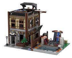 LEGO MOC Brickastle Water Park Modular (70657 Ninjago City Docks Alternate  Model) by Huaojozu | Rebrickable - Build with LEGO