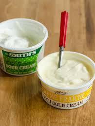 sour cream vs crème fraîche what s the