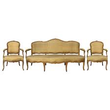 18th century louis xv canapé sofa set