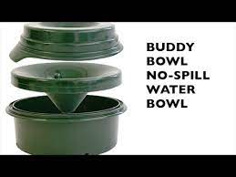 Check spelling or type a new query. Buddy Bowl No Spill Water Bowl Youtube