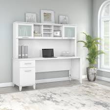 Antiqued white finish complements both contemporary and traditional styles. Hutch White Desks Free Shipping Over 35 Wayfair