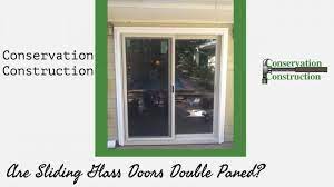 Are Sliding Glass Doors Double Paned