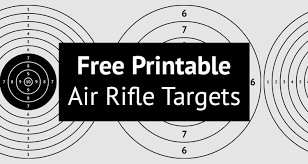 free printable air targets a4