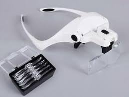 Dentist Loupes Dental Magnifier Surgical Binocular Glass Head Light Led Medical Ebay