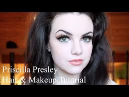 priscilla presley wedding makeup