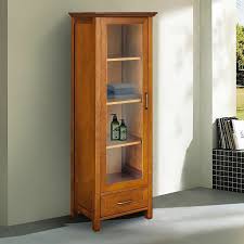 Linen Tower Towel Storage Cabinet Tall
