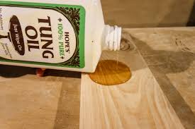 how to use tung oil on wood projects