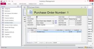 Full source code included in purchased product. Free Inventory Control Forms Template For Microsoft Access