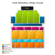 War Memorial Opera House Tickets