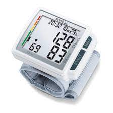 Portable home wrist health monitor automatic digital blood pressure monitor. With Extra Large Display Sbc 41 Wrist Blood Pressure Monitor Sanitas Onlineshop